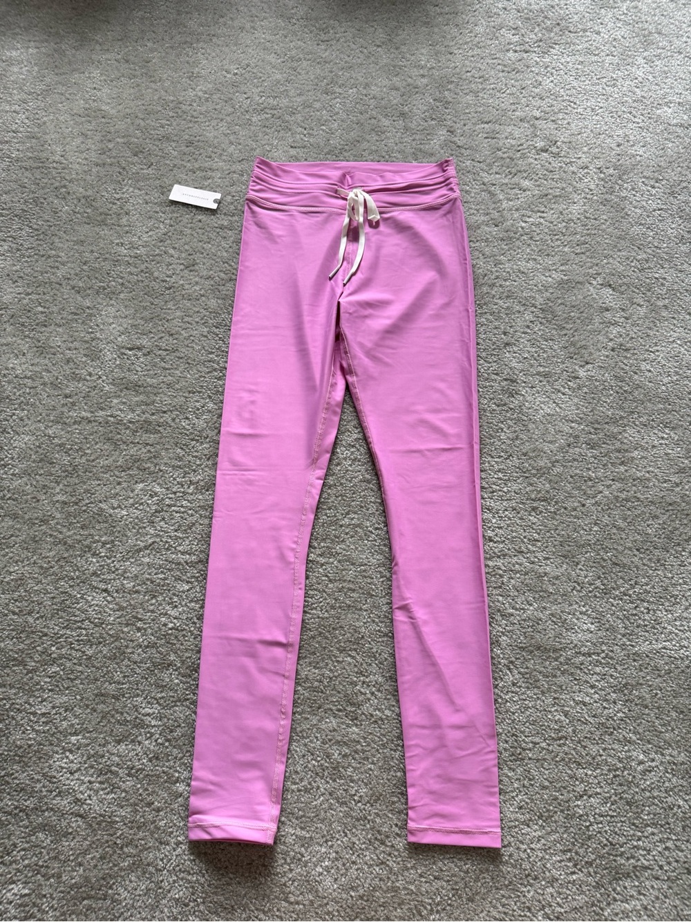 *NWT* THE UPSIDE Pink Drawstring Legging